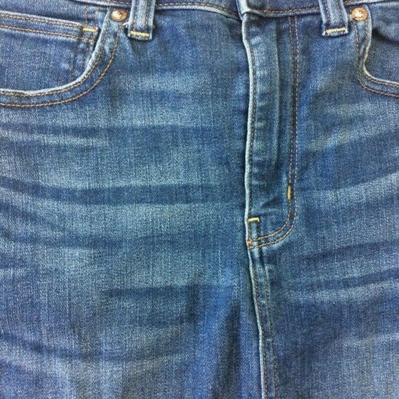 American Eagle Womens Denim Jean Skirt Size 6 Hi-Rise Mini Next Level Stretch - Picture 3 of 9